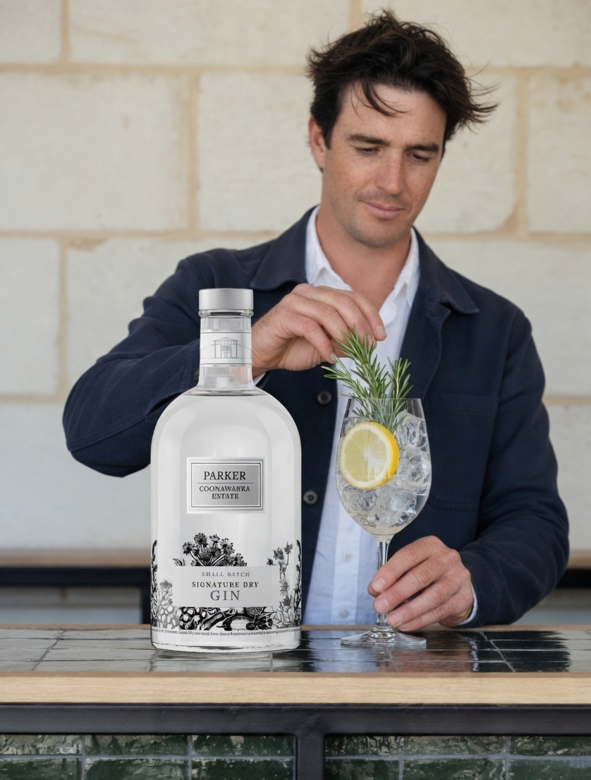 Signature Dry gin and tonic at Coonawarra cellar door
